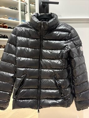 Women’s Authentic Moncler black puffer jacket size 1